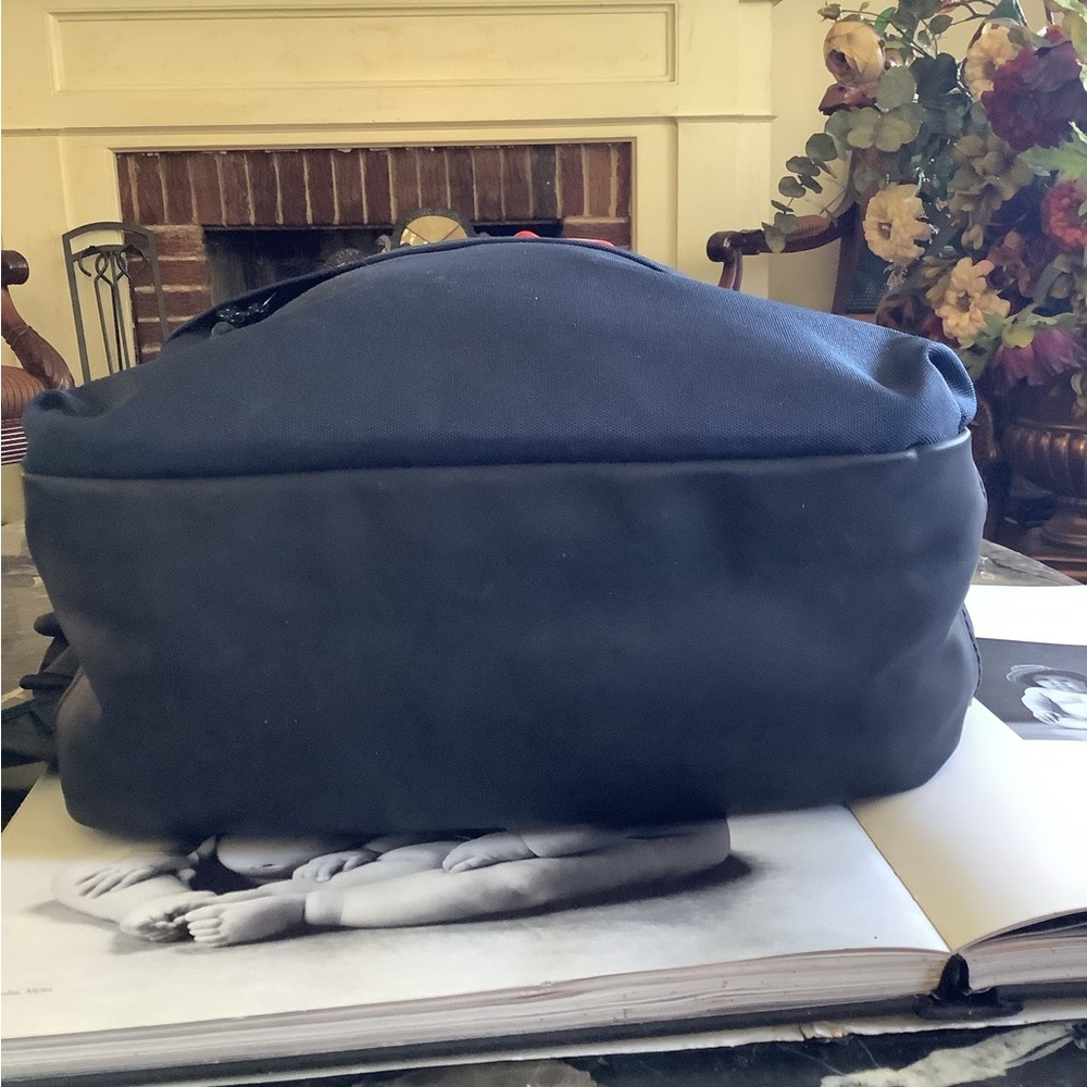 Superdry sport style Montana navy blue logo backpack 16x18 - Picture 7 of 10